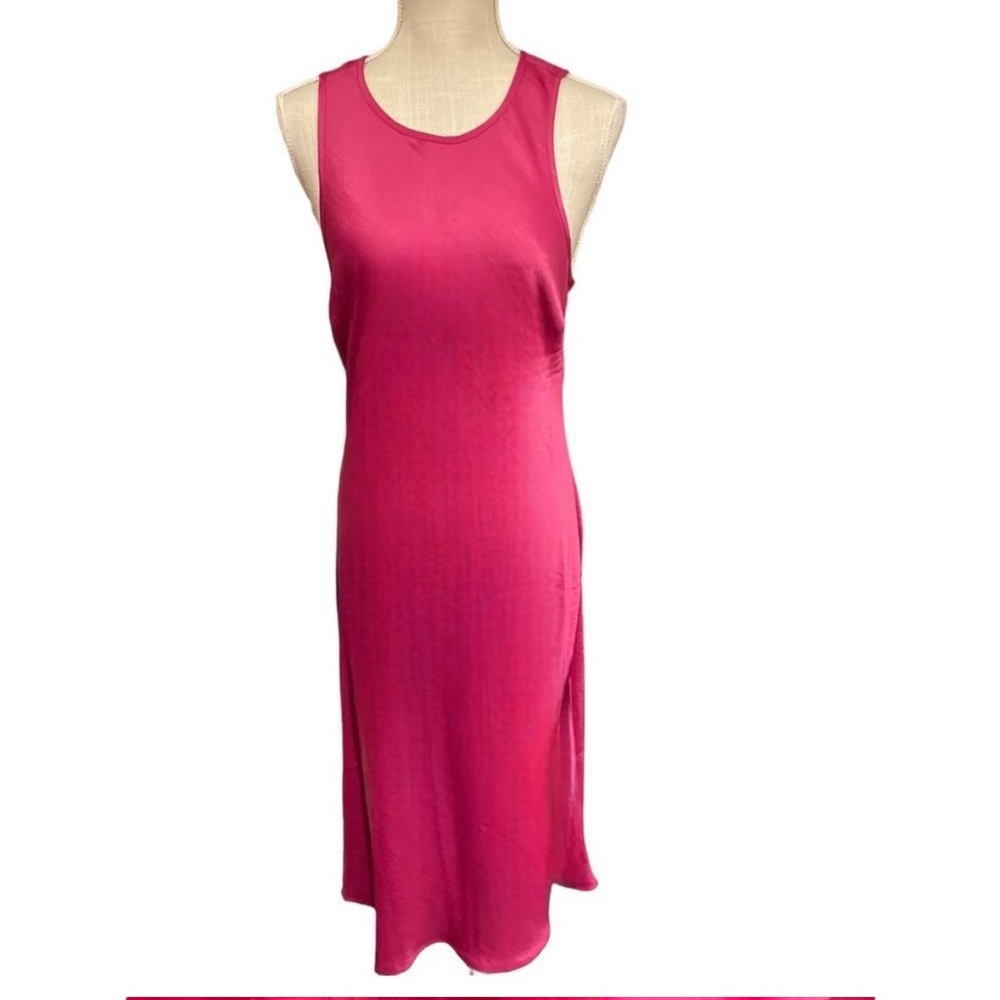 House of Harlow 1960 Pink Stain Midi Dress